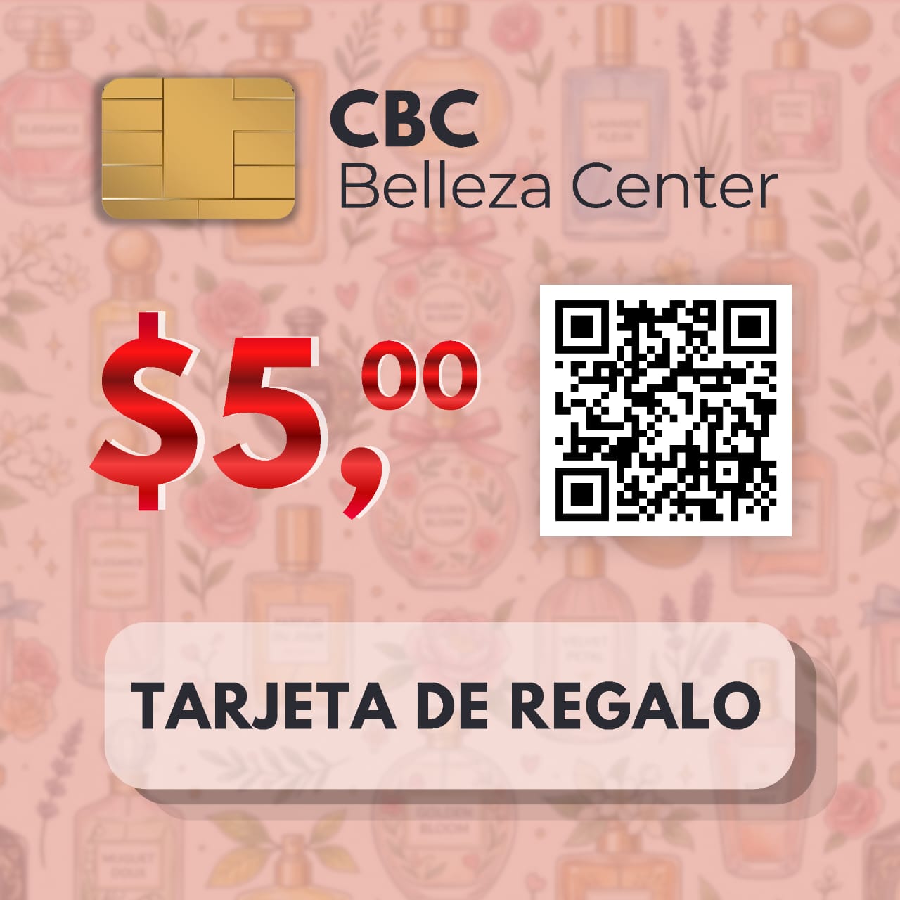 tarjeta de regalo de 5 dolare